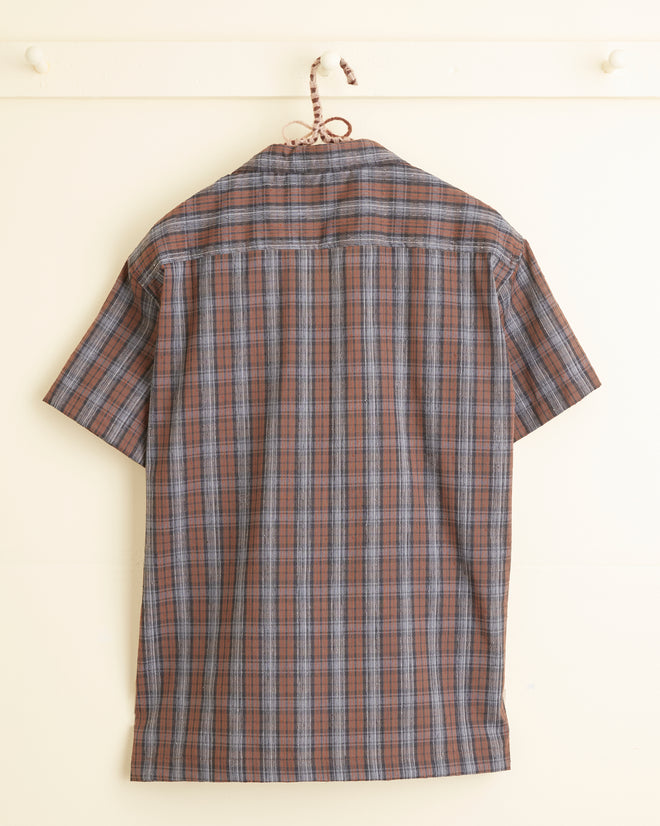 Bark Stripe Short Sleeve Shirt - XL