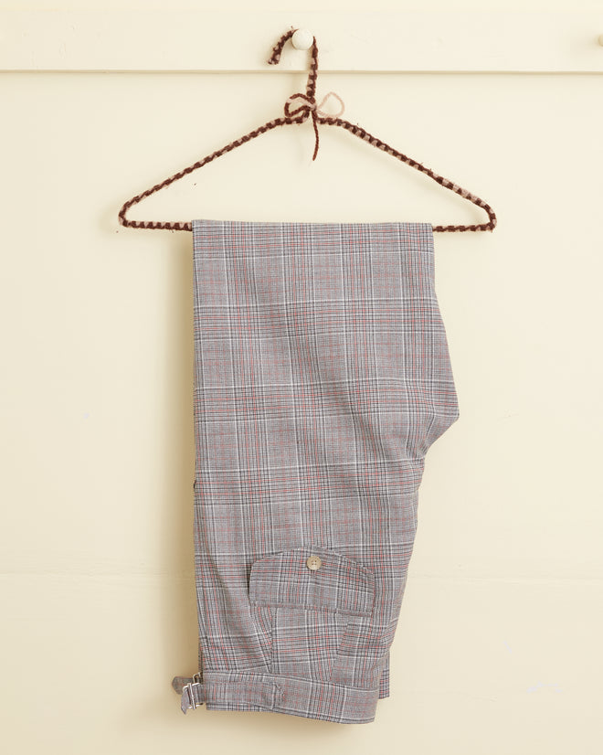 Battery Plaid Trousers - 28