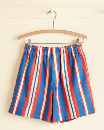 Beach Ball Stripe Shorts - XS