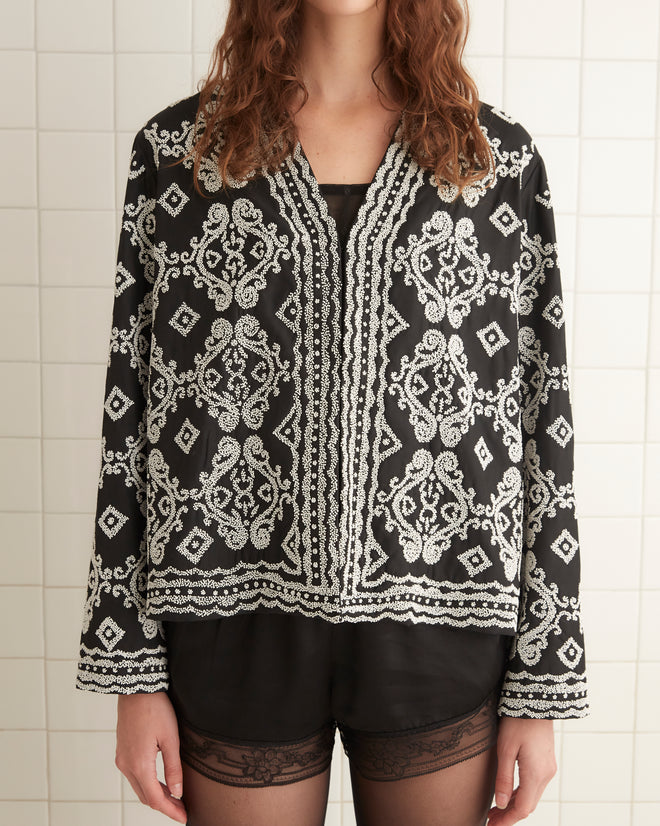 Beaded Baroque Jacket