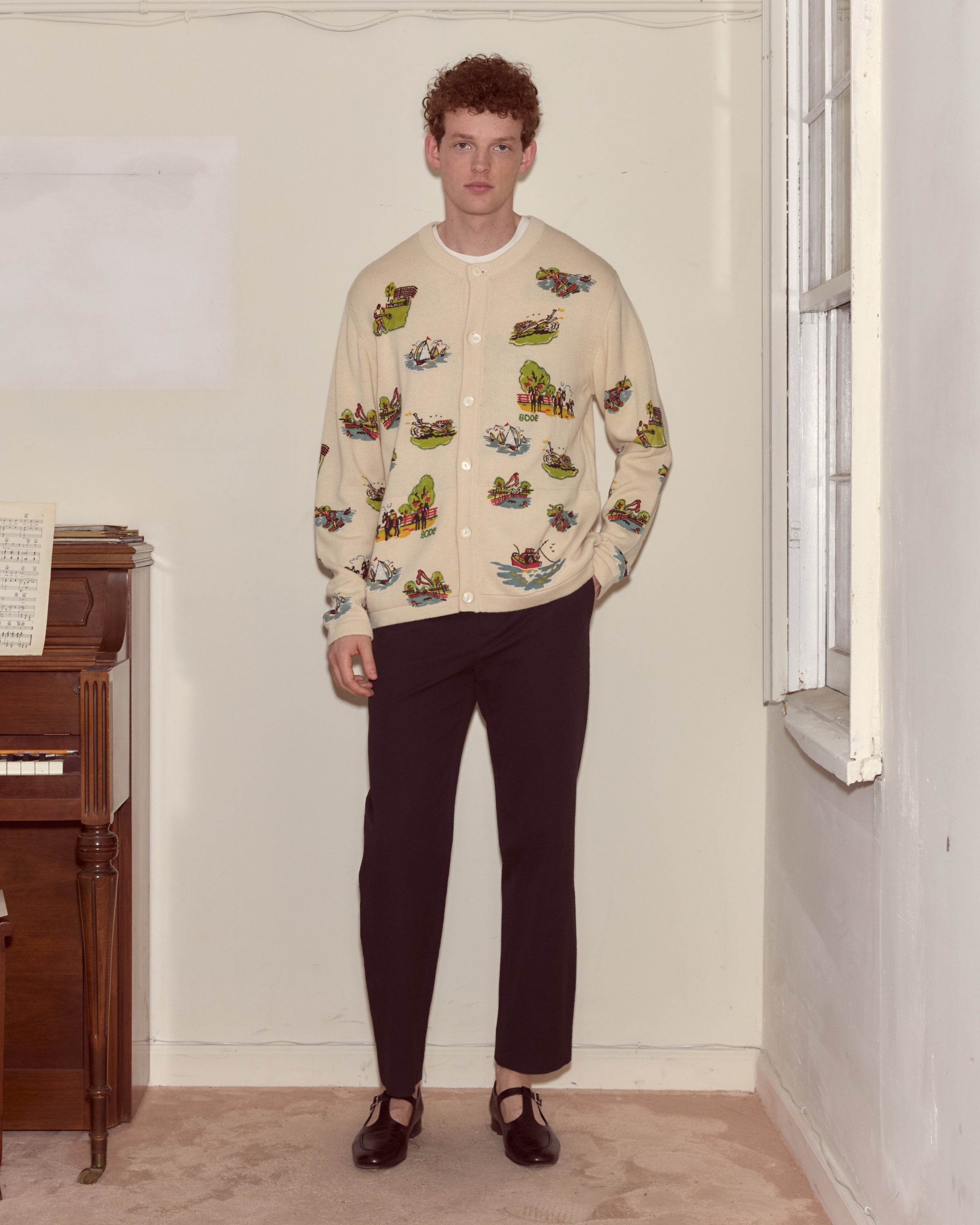 Beaded Camp Cardigan – BODE