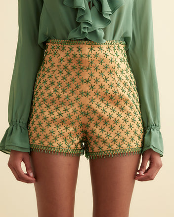 Beaded Estrella Shorts SHORTS BODE New York