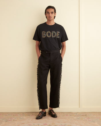 Bode Navy Sailor Trousers