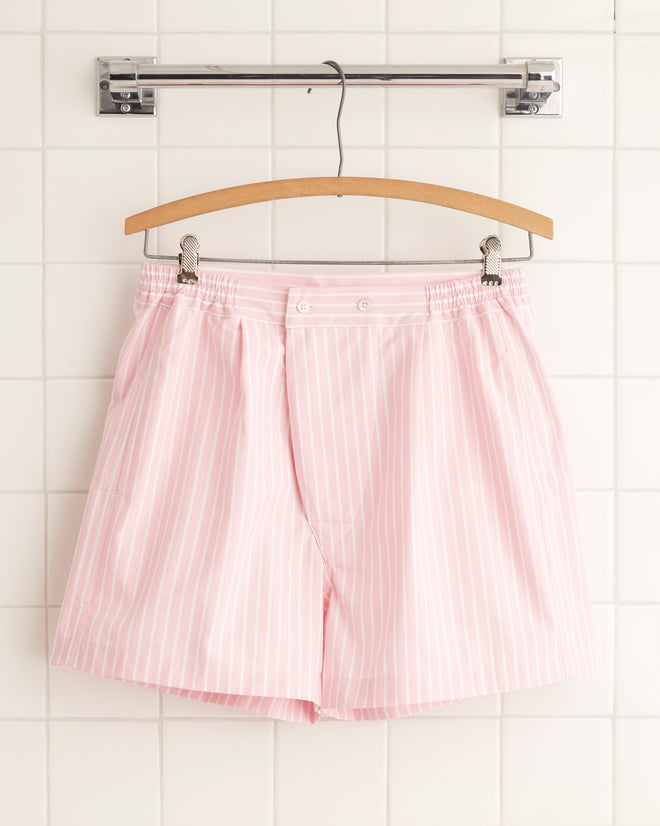 Berrycream Stripe Boxers - S