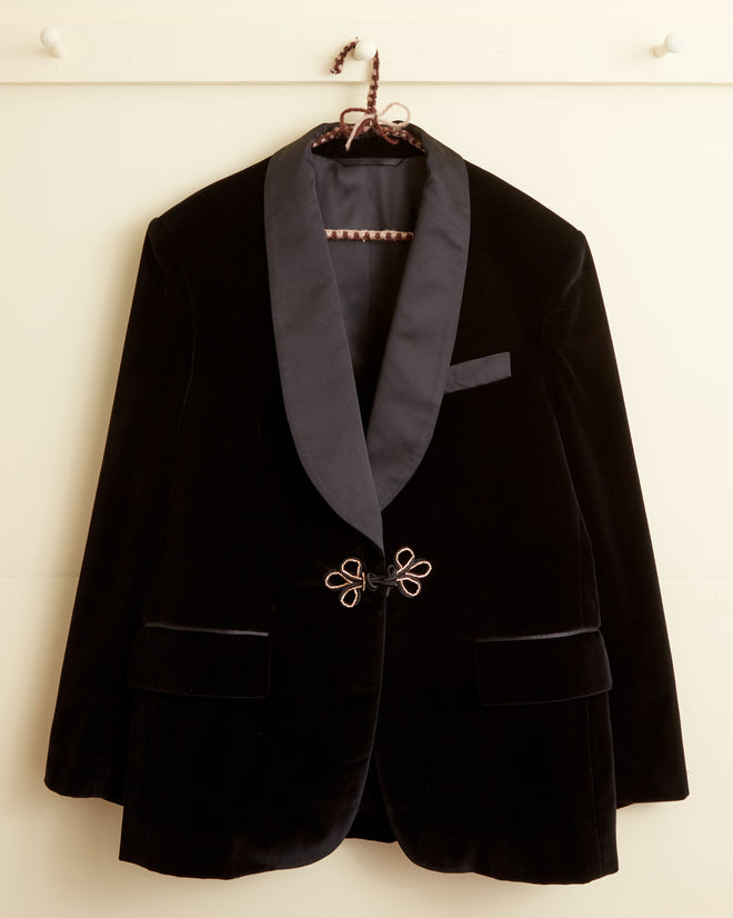 Black Tulip Tuxedo Jacket