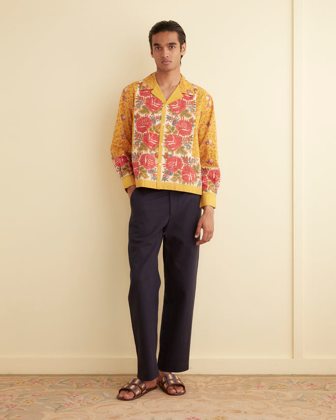 Blooming Border Long Sleeve Shirt SHIRT BODE New York