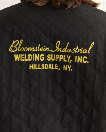 BLOOMSTEIN QUILTED REVERSIBLE JACKET - BLACK YELLOW JACKETS BODE New York