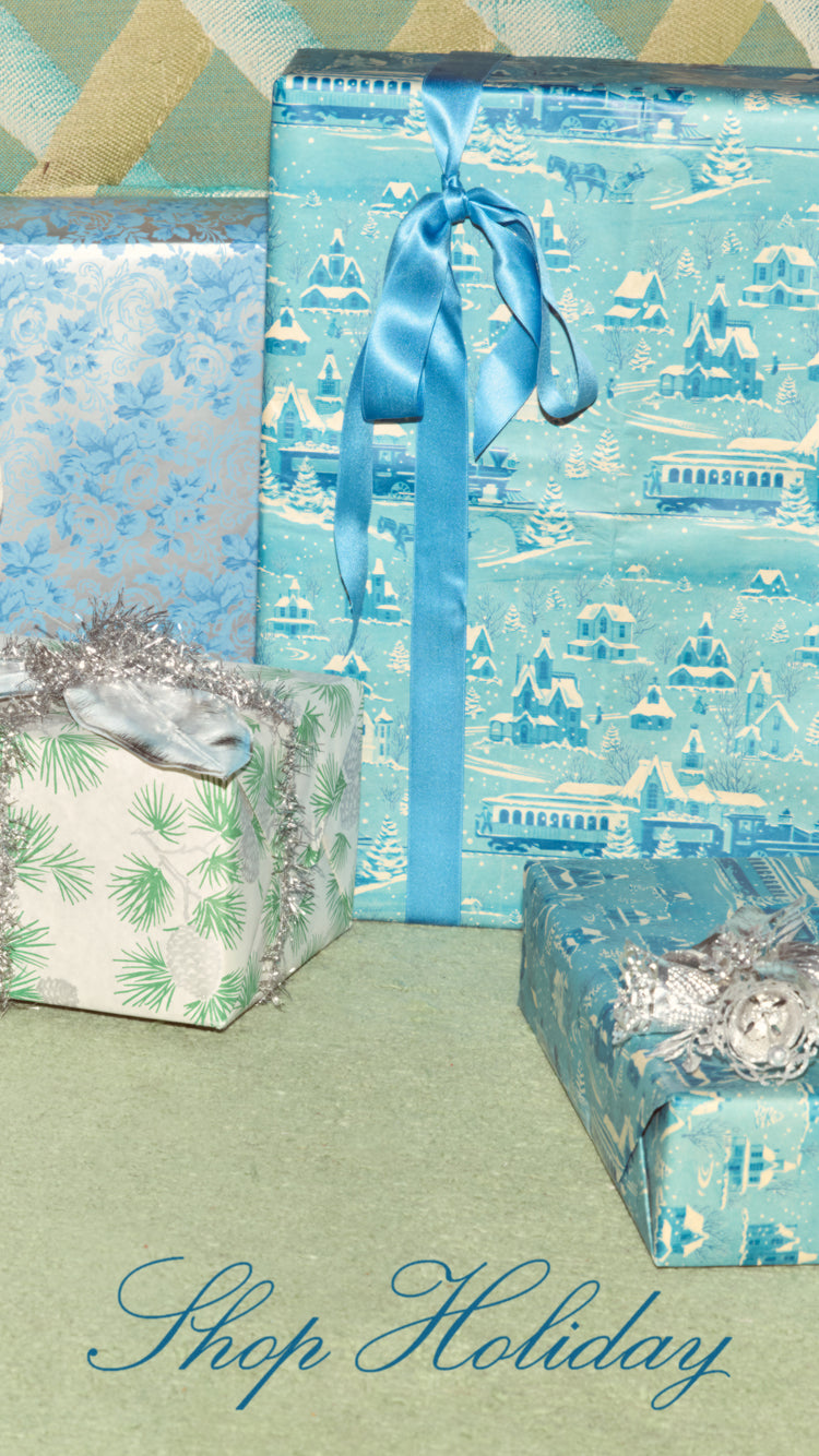 Decorated gift boxes stacked for a holiday image