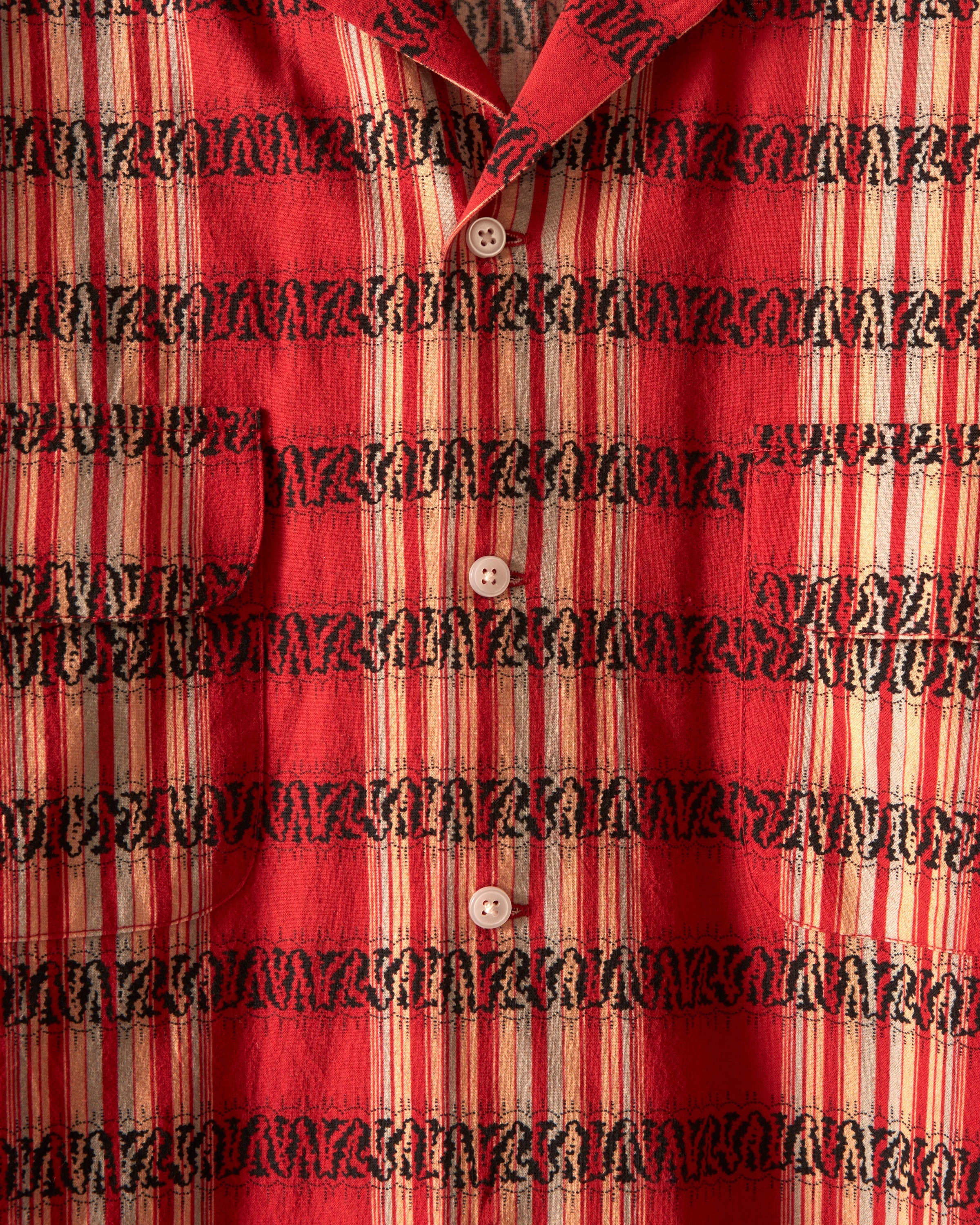 トップス BODE Curran Stripe Long Sleeve Shirt Curran Stripe Long Sleeve Shirt – BODE
