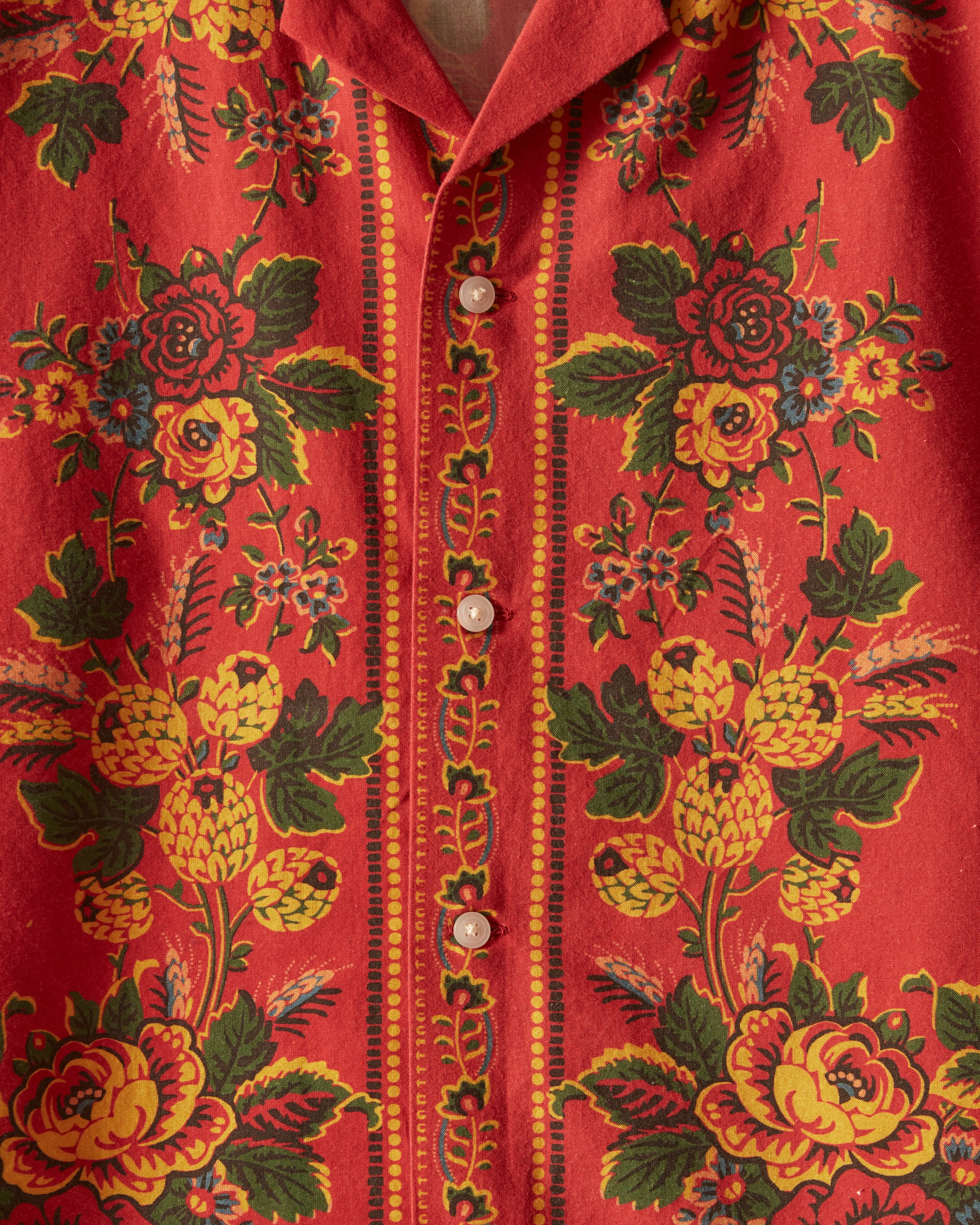 Floribunda Short Sleeve Shirt – BODE