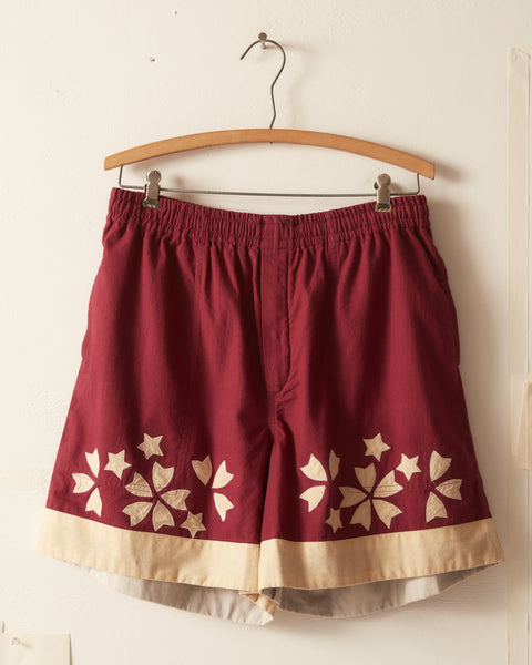 ボトムス vintage Flower bubble shortall BODE_FW22ECOM_FLAT__MOONFLOWER