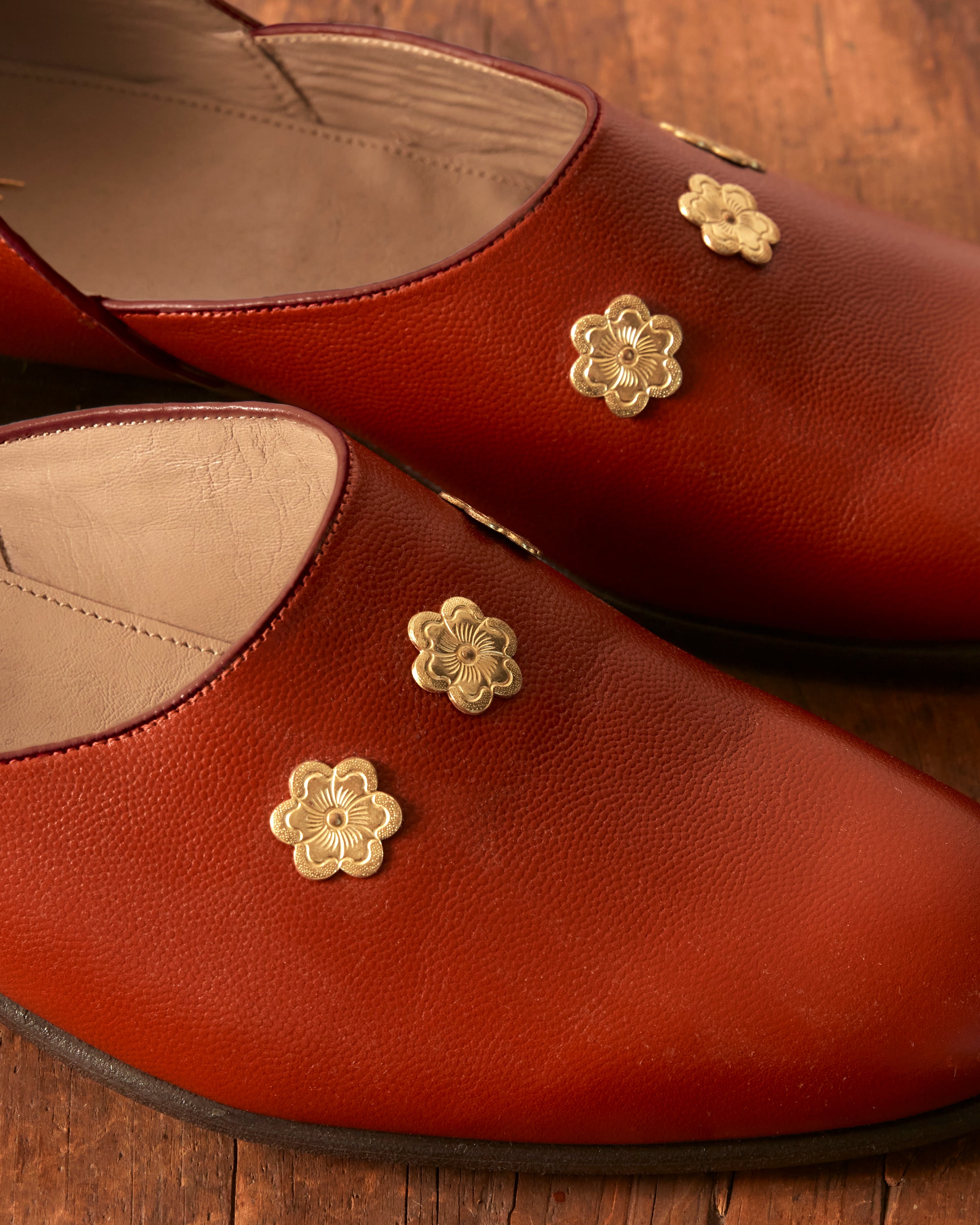 Flower Appenzeller House Shoes - Red – BODE