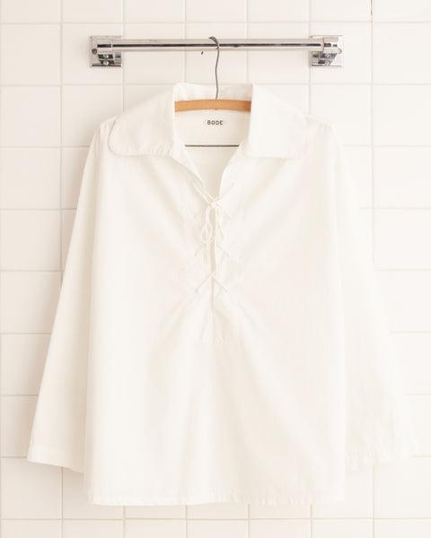 Bonnie Shirt - Ecru – BODE