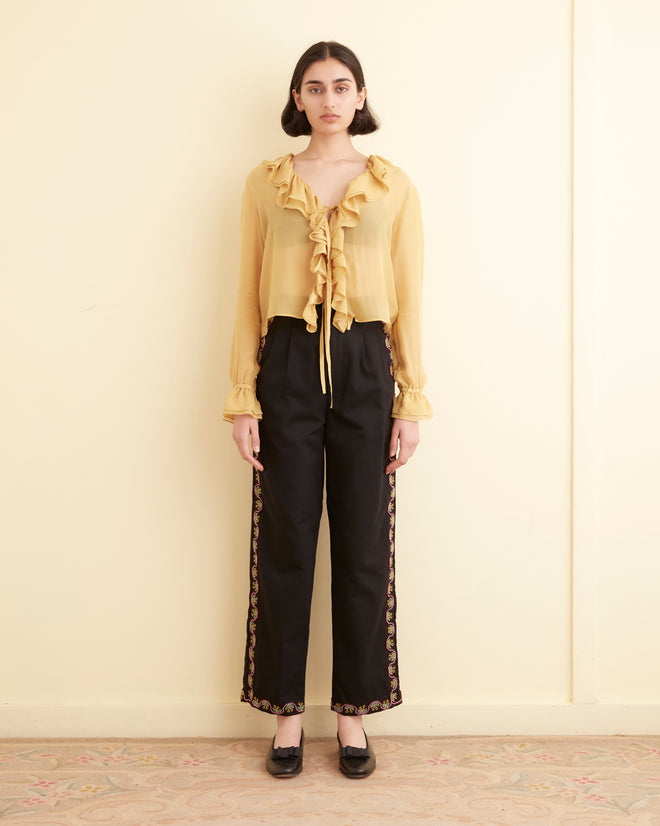 Border Garden Trousers WOMENS TROUSERS BODE New York