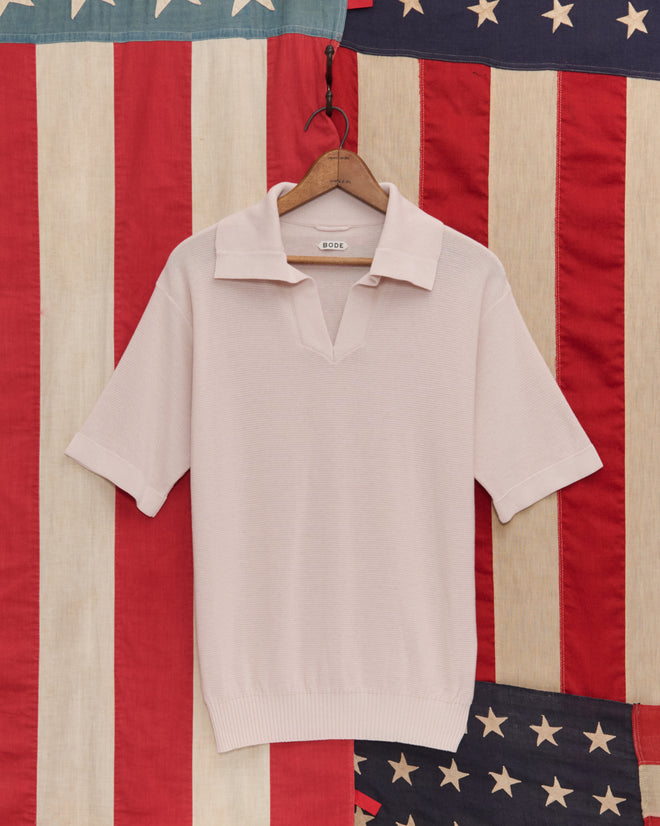 Boxy Polo - Ecru
