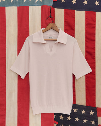 Boxy Polo - Ecru