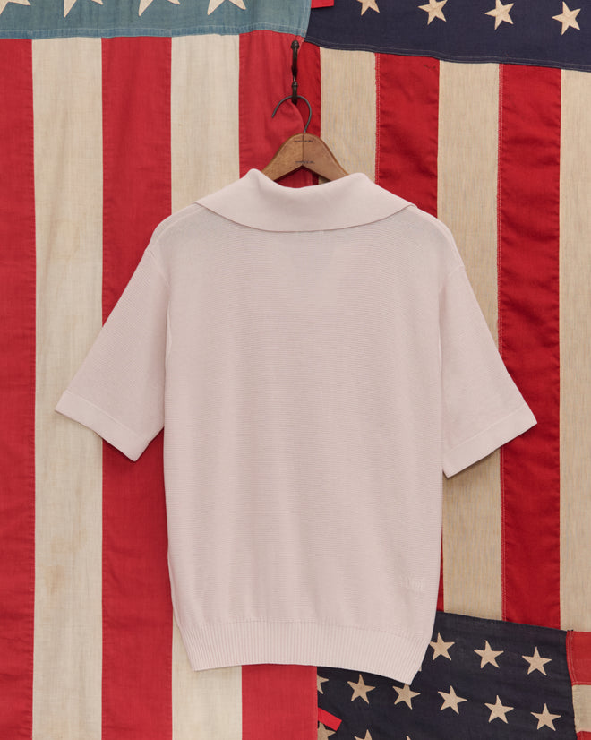 Boxy Polo - Ecru
