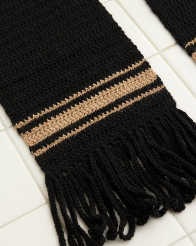 Braided Fringe Scarf KNIT ACCESSORY BODE New York