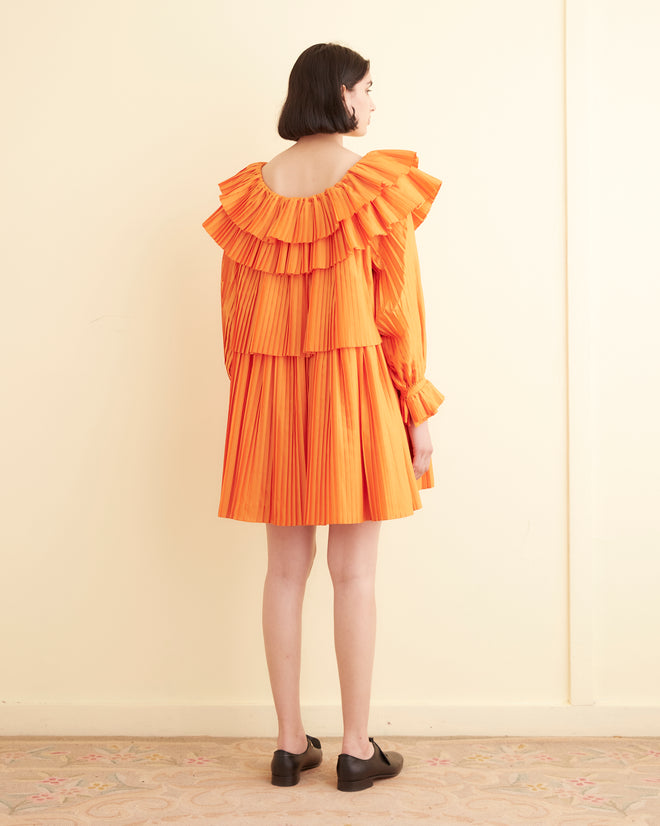 Brunch Dress - Orange BODE Brunch Dress - Orange BODE