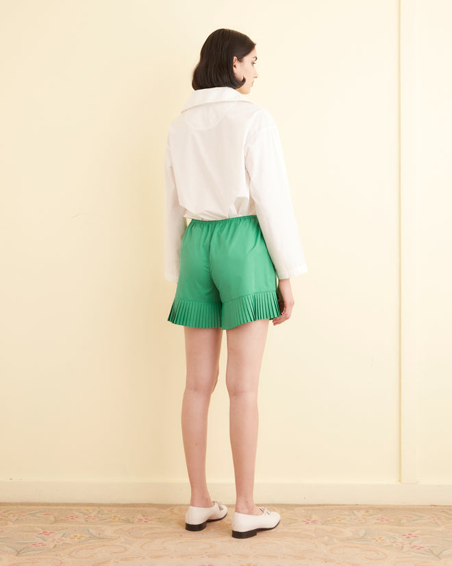 Brunch Shorts - Green WOMENS SHORTS BODE New York