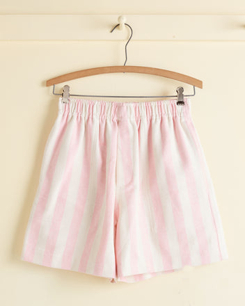 Bubblegum Stripe Shorts - XS