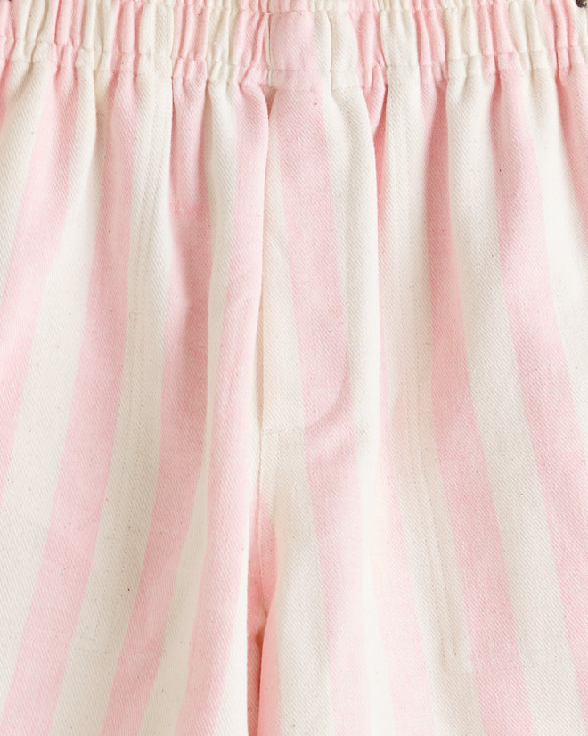 Bubblegum Stripe Shorts - XS