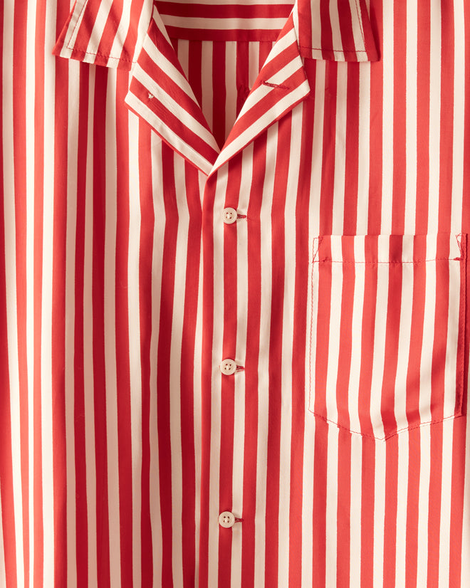 Candy Stripe Short Sleeve Shirt - L/XL