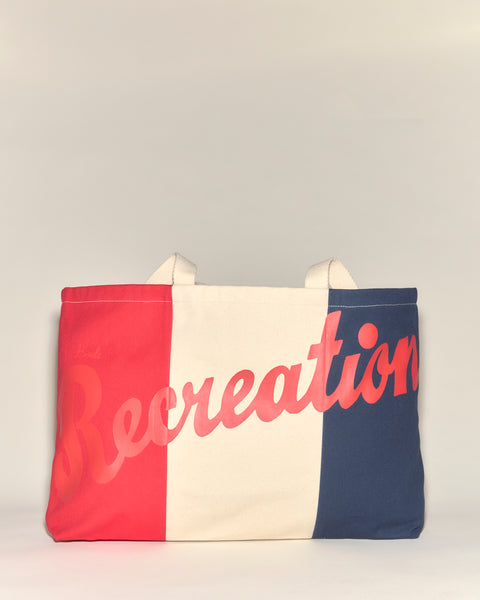 バッグ Bode shopping bag CANVASESPADRILLE-NAVY-
