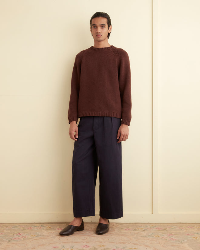 Cashmere Crewneck - Cinnabar KNITWEAR BODE New York