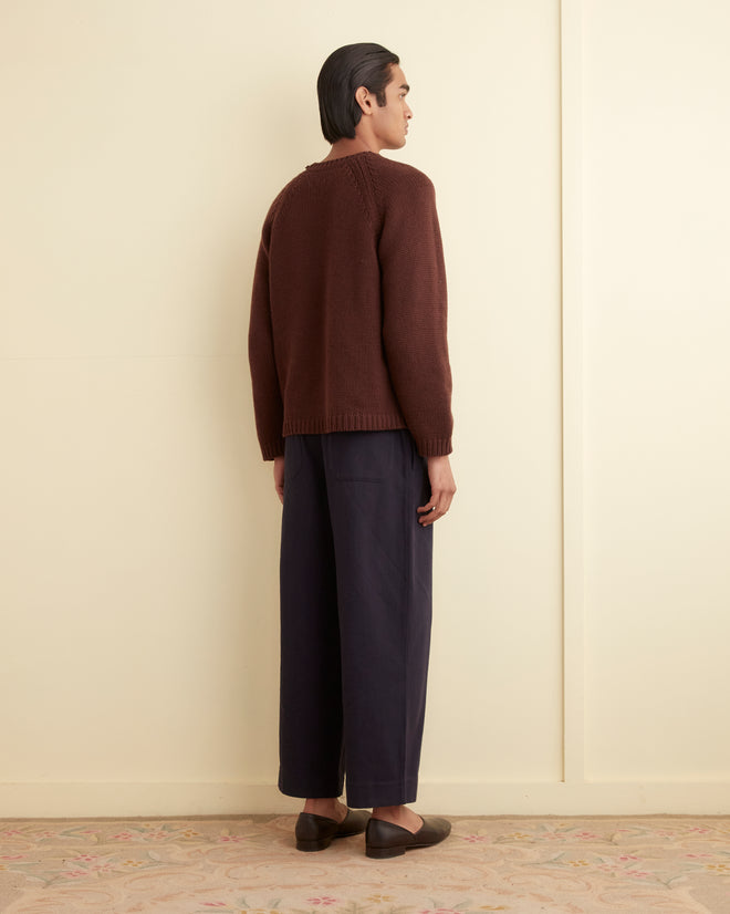 Cashmere Crewneck - Cinnabar KNITWEAR BODE New York