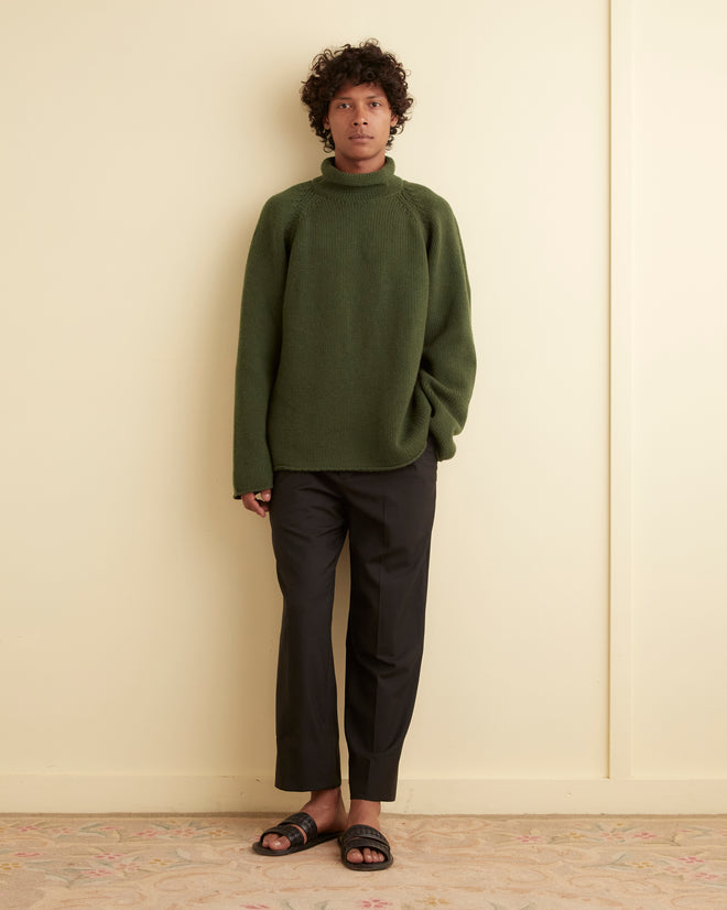 Cashmere Rollneck - Green KNITWEAR BODE New York