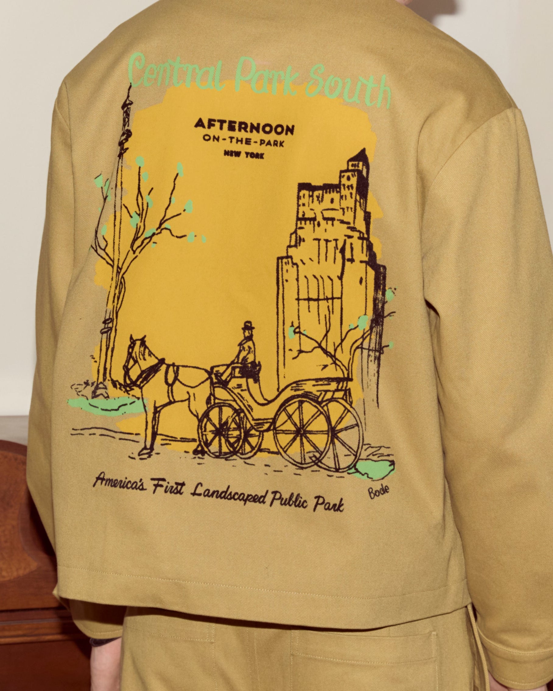 BODE コットンジャケット Central Park Jacket – BODE