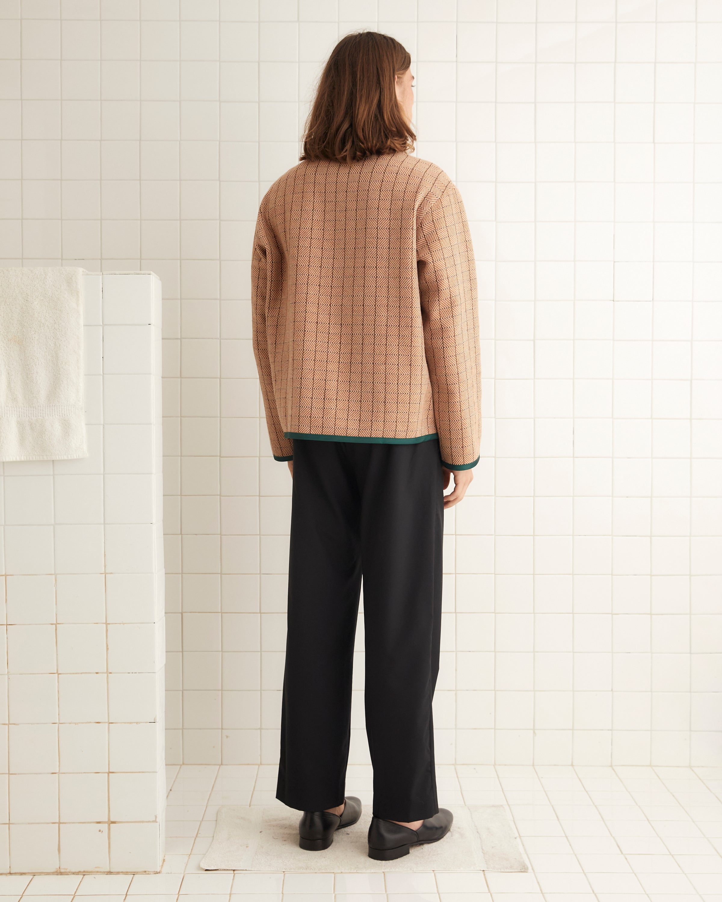 Chevron Grid Jacket – BODE
