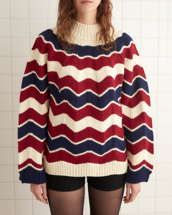 Chevron Pullover KNITWEAR BODE New York