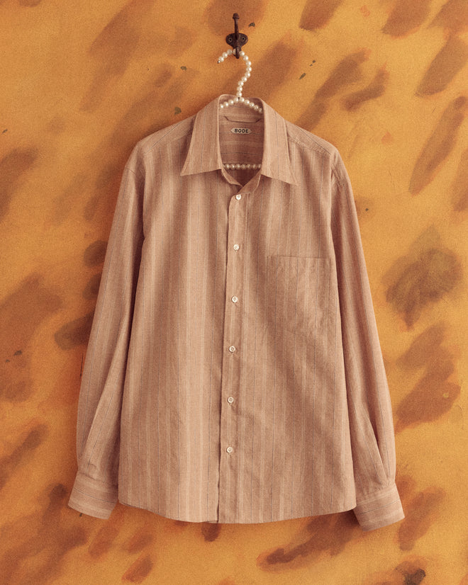 Chickadee Stripe Shirt - L