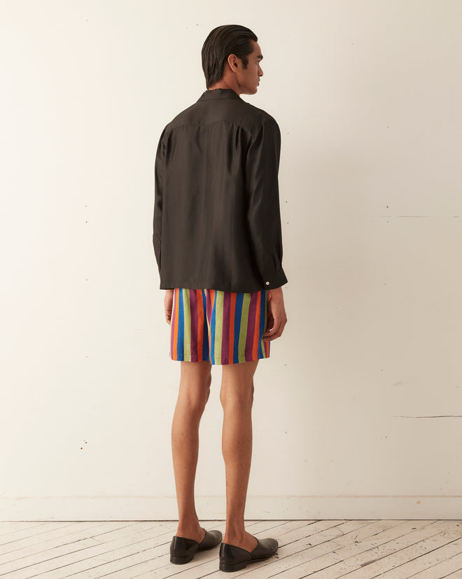 Club Stripe Rugby Shorts SHORTS BODE New York