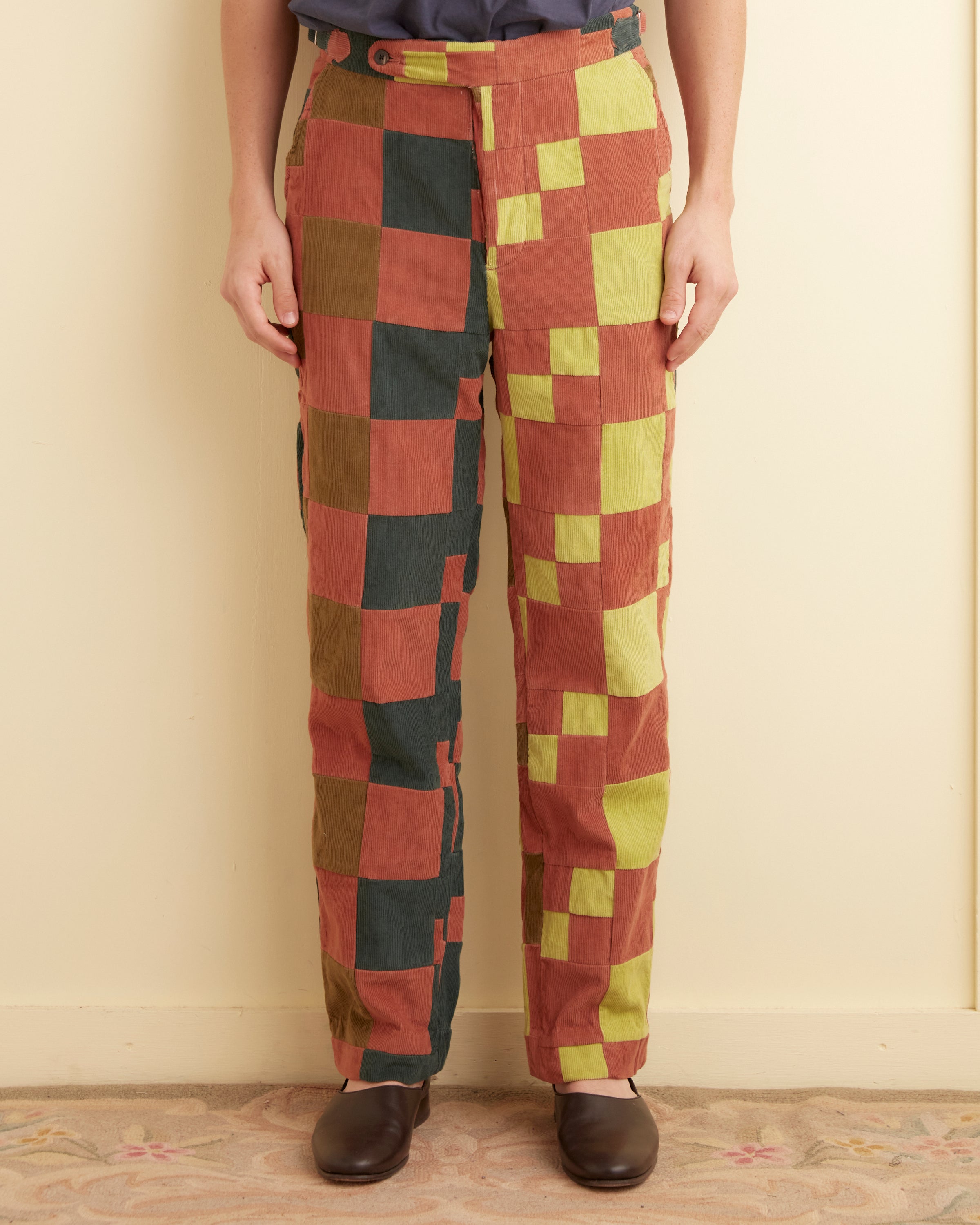Corduroy Four Patch Trousers – BODE