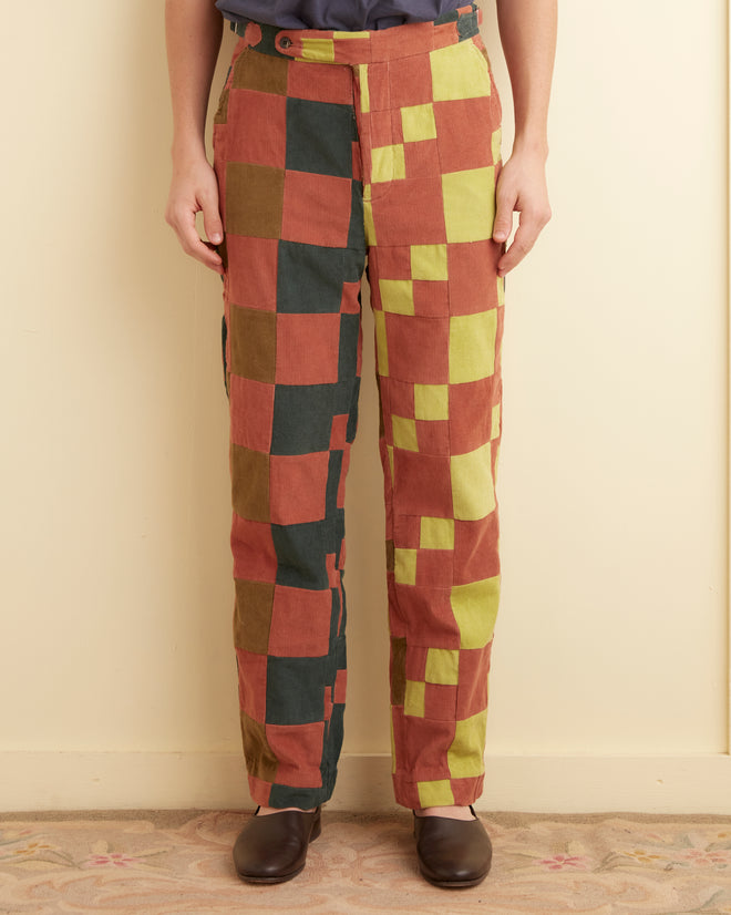 Corduroy Four Patch Trousers TROUSERS BODE New York