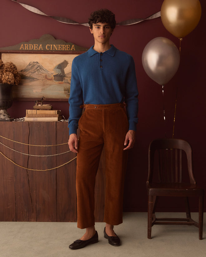 Tobacco Corduroy Trousers TROUSERS BODE New York