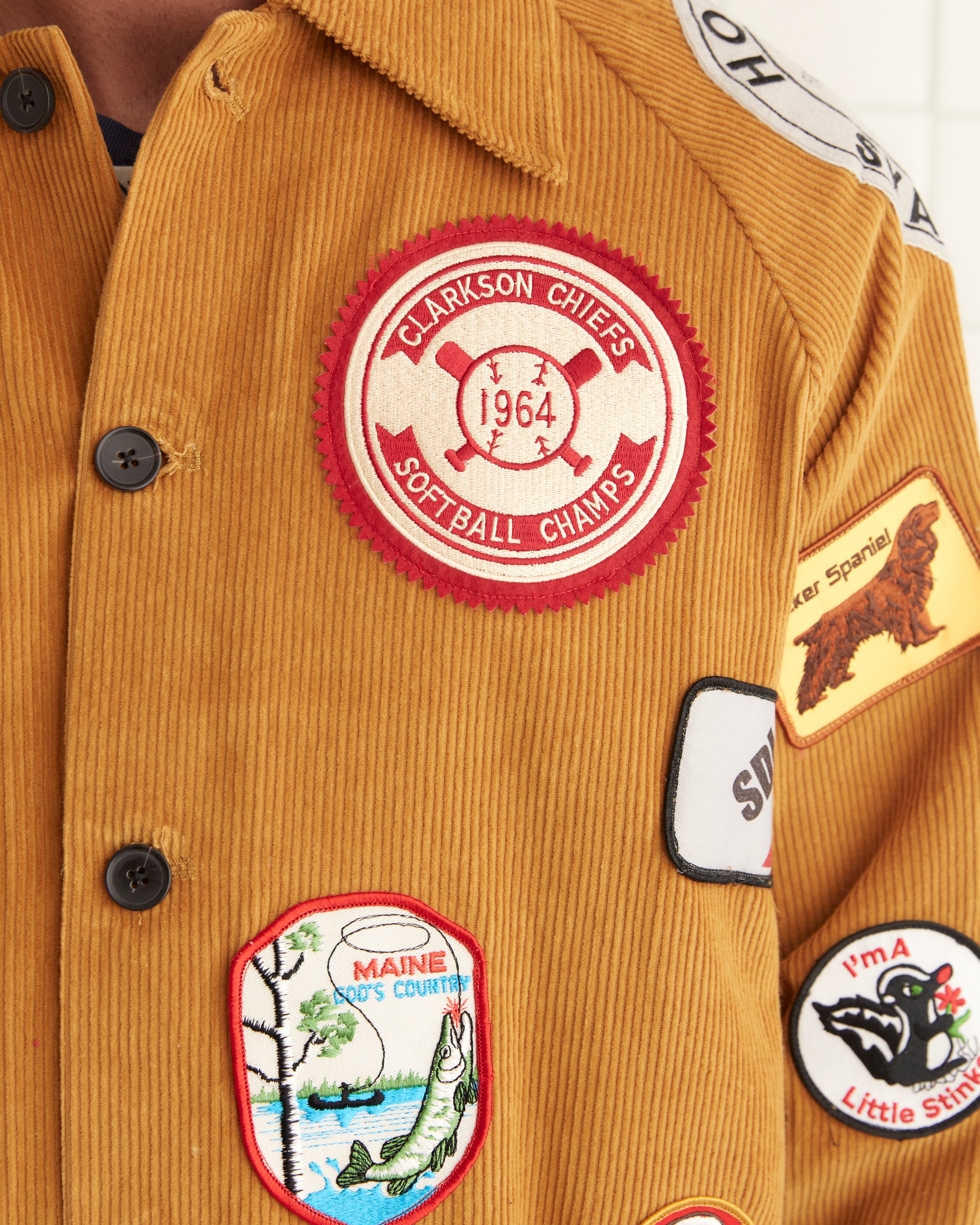 Corn Multi Patch Coat – BODE