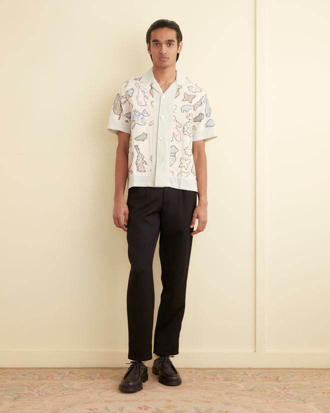 Appliqué Critter Short Sleeve Shirt SHIRTS BODE New York