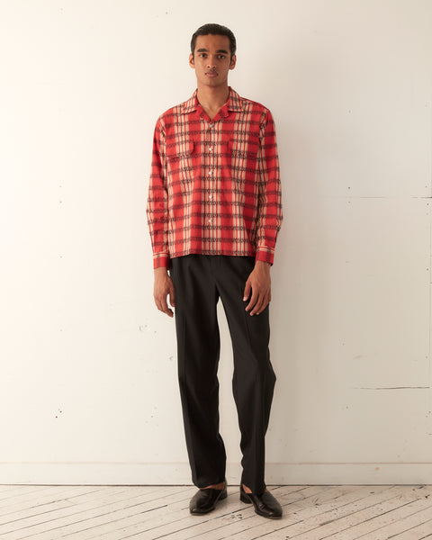 BODE Curran Stripe Long Sleeve Shirt