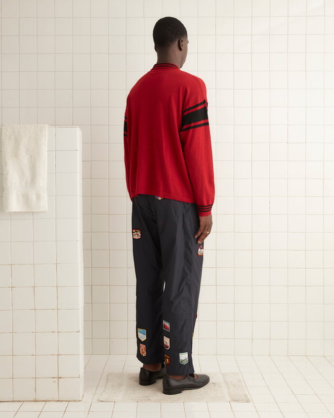 Cycling Polo - Red KNITWEAR BODE New York