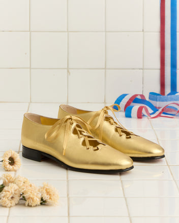 County Clares - Metallic FOOTWEAR BODE New York