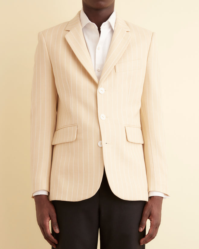 Dennis Stripe Suit Jacket