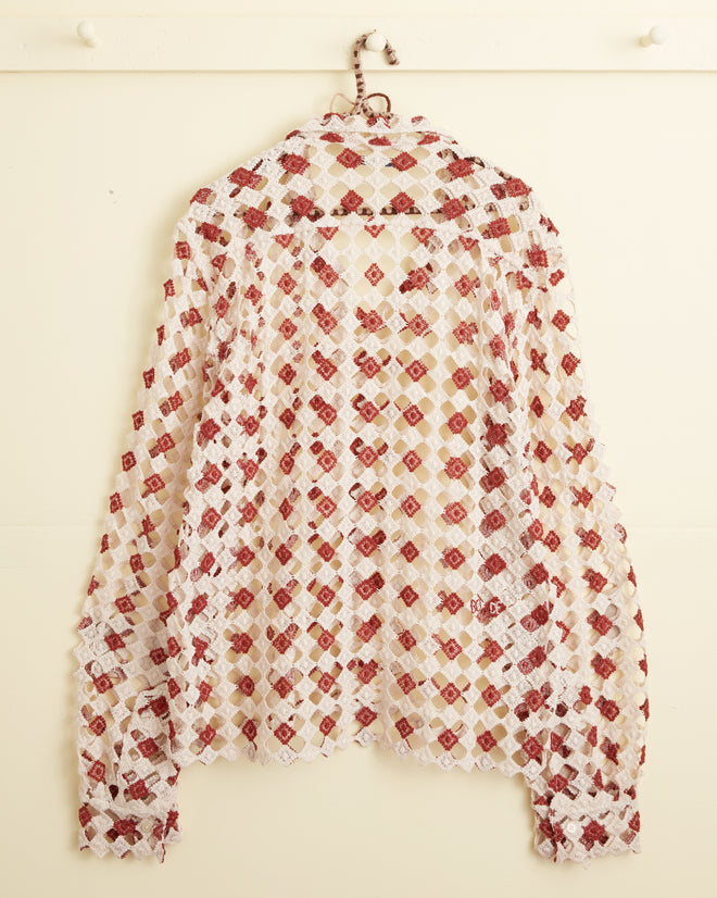 Diamond Lace Long Sleeve Shirt SHIRT BODE New York