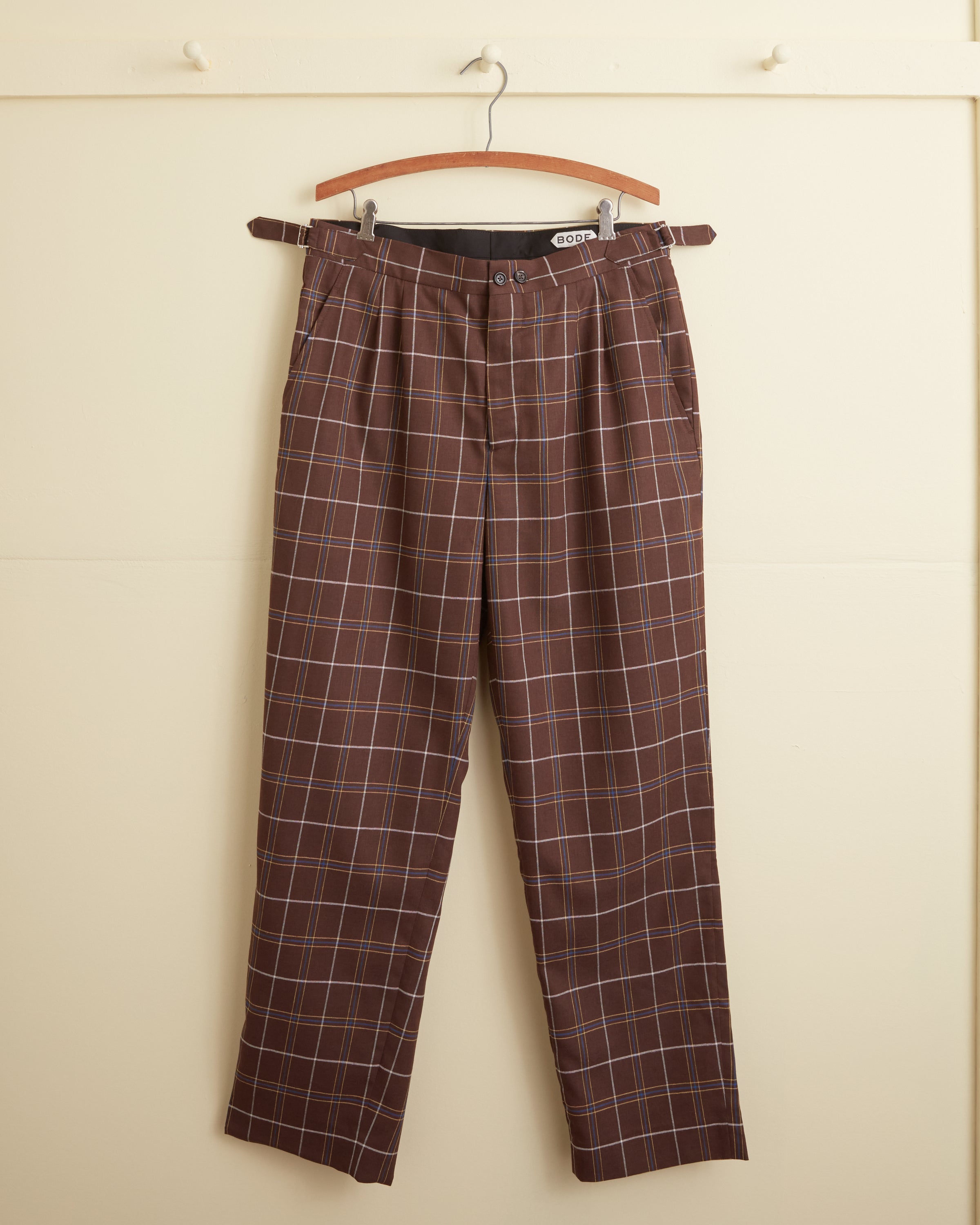 Dunham Plaid Trousers – BODE