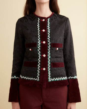 Dusk Brocade Rice Jacket OUTERWEAR BODE New York