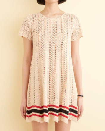 Duxbury Crochet Dress WOMENS KNIT TOPS BODE New York