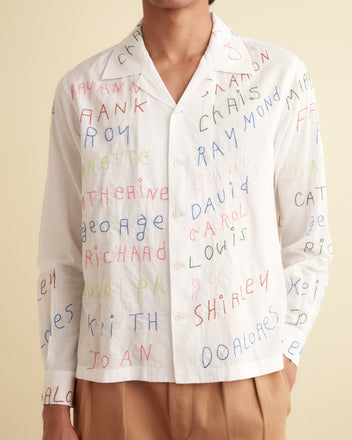Familial Hall Long Sleeve Shirt SHIRT BODE New York